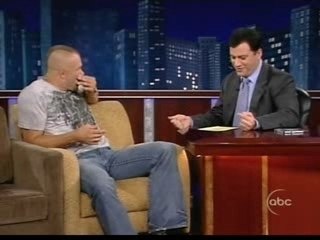 Chuck Liddell on Jimmy Kimmel Show