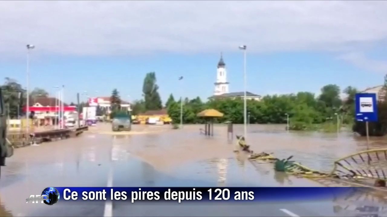 La Serbie touchée par les pires intempéries depuis un siècle