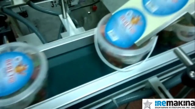 İre Makina Üst Yatay Etiketleme Makinası