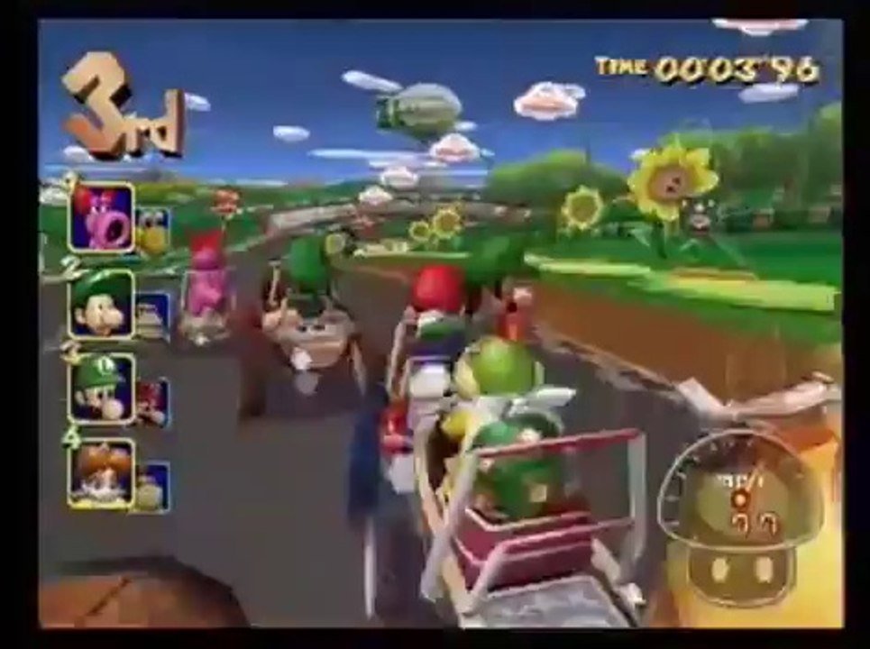 trailer mario kart double dash