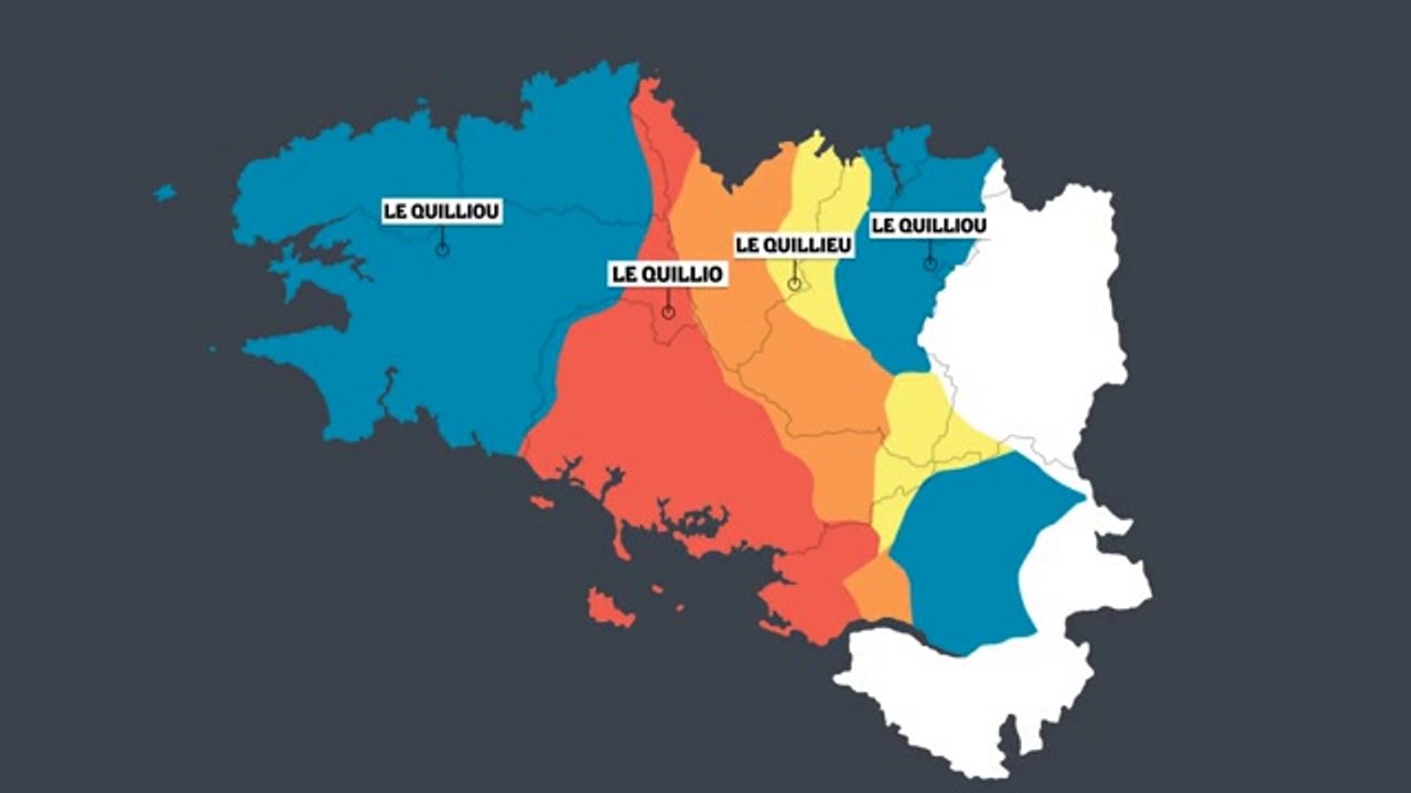 Breton, évolution des dialectes