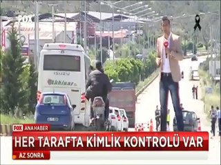 Soma ilçesine kimliksiz giriş yok