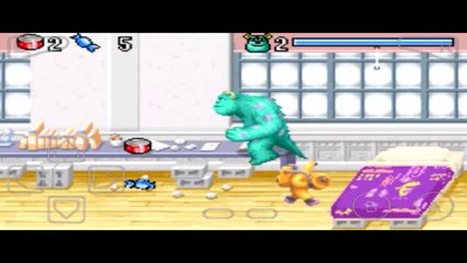 Monsters Inc Android Gameplay GBA Emulator