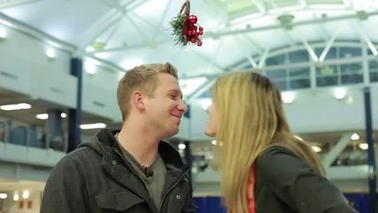Mistletoe Kissing Prank!