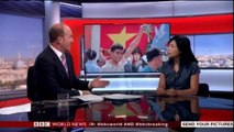BBC ベトナム - 中国に対する抗議デモ