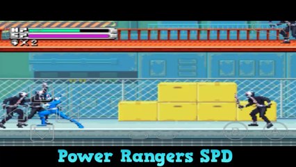 Power Rangers SPD Android Gameplay GBA Emulation