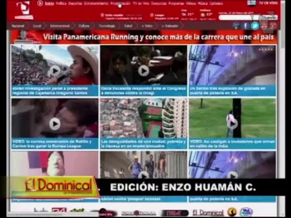 Los 41 años de "24 Horas", el decano de los noticieros televisivos del Perú (2/2)
