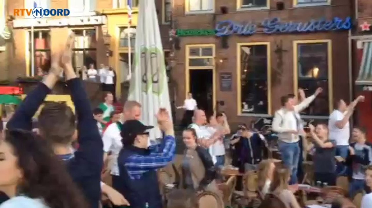 Groningen wint, feest in de stad - RTV Noord