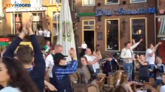 Groningen wint, feest in de stad - RTV Noord