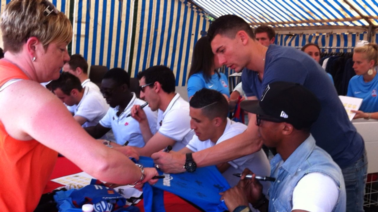 Challenge Jean-Pingeon, avec la visite des joueurs du Stade Malherbe