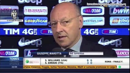 highlights juventus cagliari 3-0 e interviste conte e marotta