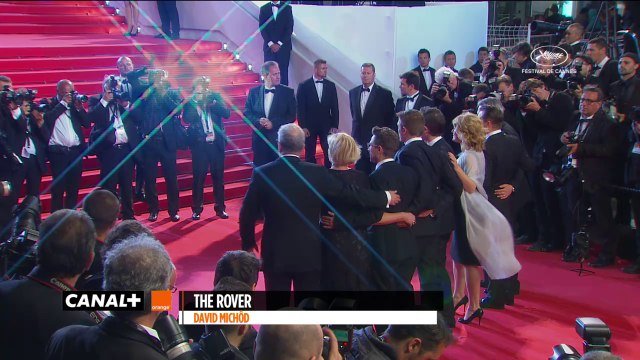 Cannes 2014 THE ROVER Montée des Marches