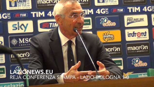 REJA in conferenza stampa - LAZIO-BOLOGNA 1-0 (18.5.2014)