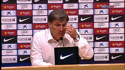 Martino announces he is to leave Barça