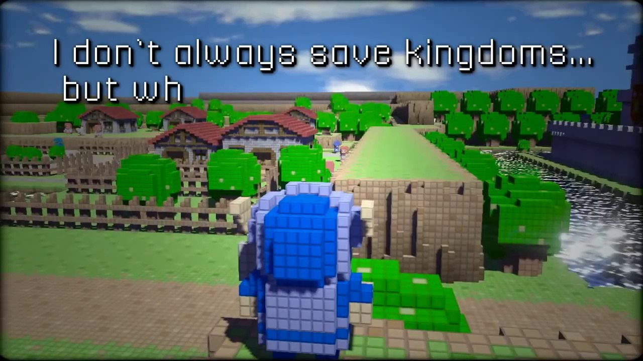 3D Dot Game Heroes The Most Interesting Hero in 3D Trailer