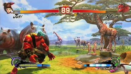 Super Street Fighter IV Hakan vs Juri Trailer