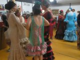 Feria de Jerez 2014 con Maria y Hugo, bailando rumbas con Maria madre y Yoli