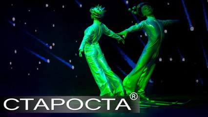 Acrobatic Duo - Skiing Cosmos Performance at Music Hall