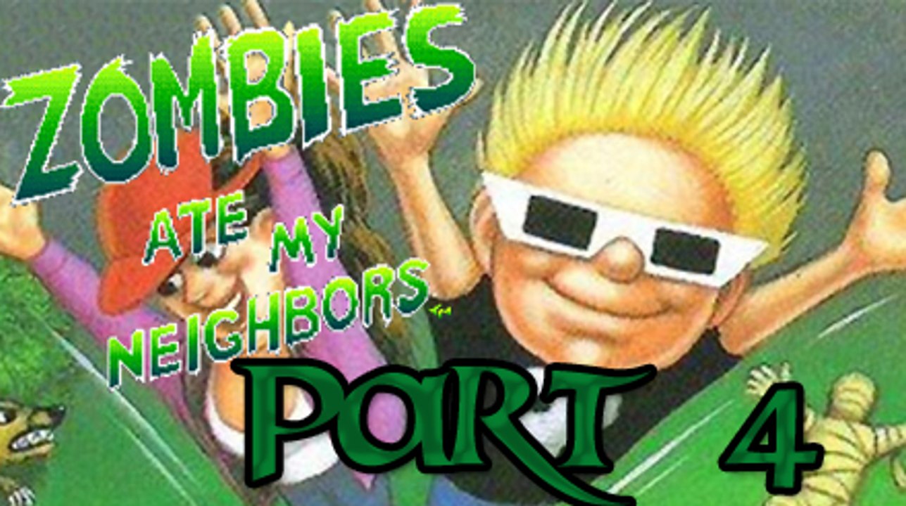 German Let's Play: Zombies Ate My Neighbors, Part 4