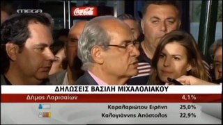 pagritianews.gr Εκλογές 2014- Δηλώσεις Βασίλη Μιχαλολιάκου