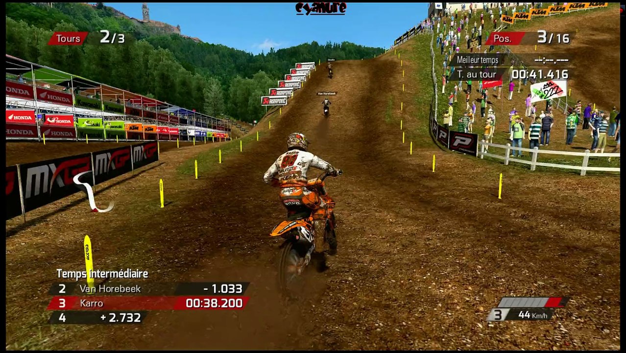 Mx GP - video gameplay decouverte \ du bon