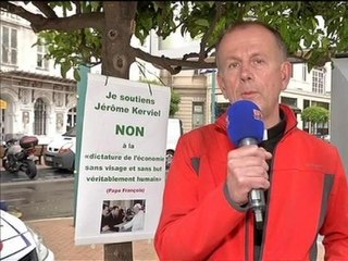 Affaire Kerviel: le père Gourrier va poursuivre la marche - 19/05