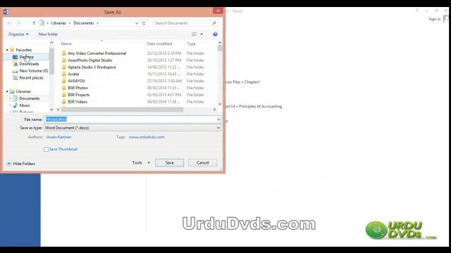 7- MS. Word Tutorial in Urdu - Using Templates