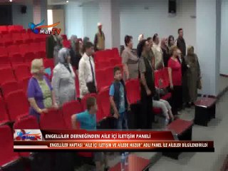 ENGELLİLER PANELİNDEN AİLE İÇİ İLETİŞİM PANELİ