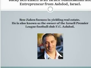 The Purchase of ZBI and the Launches Arena Nahariya - Jacky Ben-Zaken