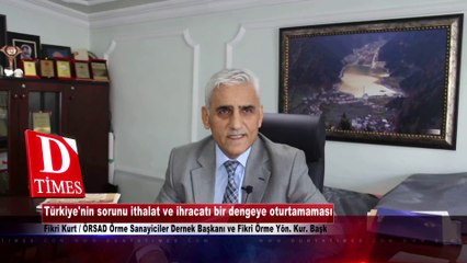 Fikri Kurt Örsad ithalat ve İhracat