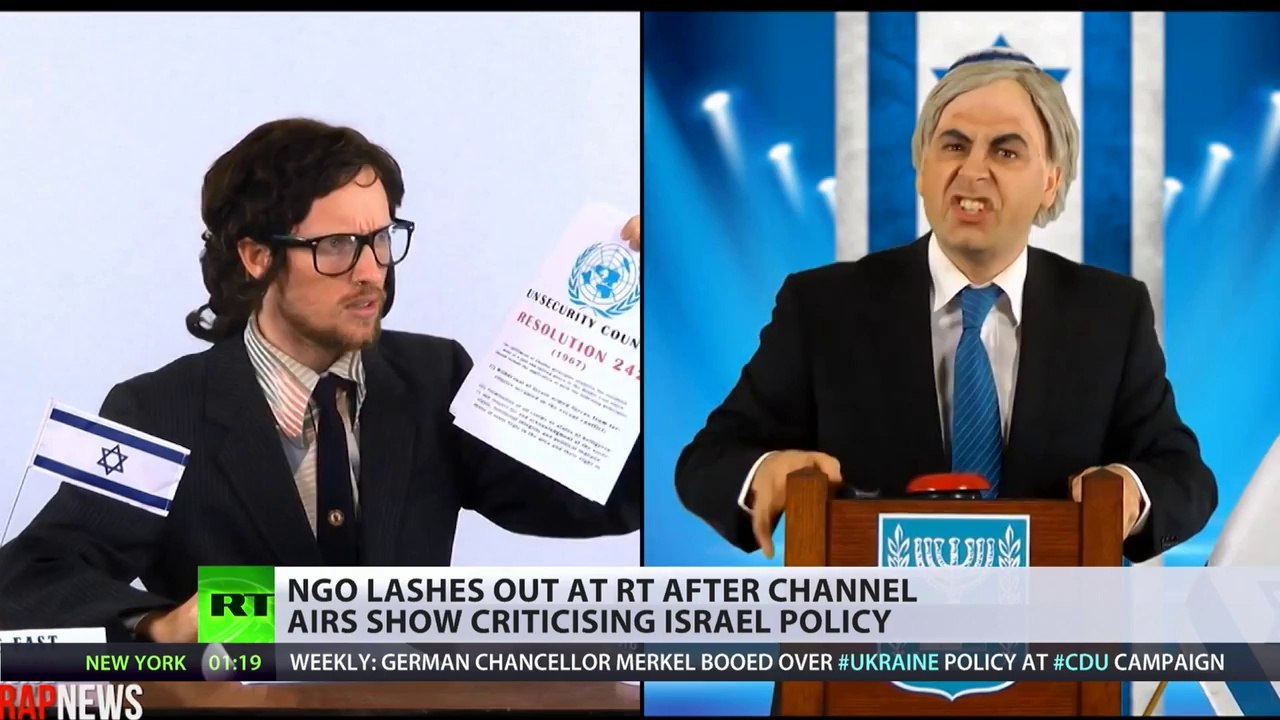 'Jew-Haters': RT accused of anti-Semitism in satire Rap News