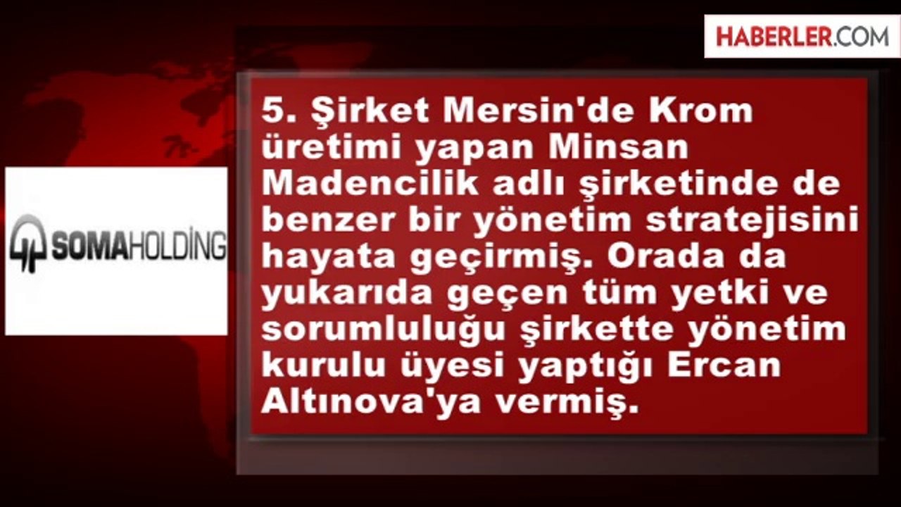 Soma Holding Hakkında Bilinmesi Gereken 10 Gerçek