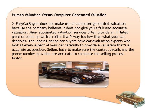 Sell Cars for Cash Conveniently and Quickly on EasyCarBuyers