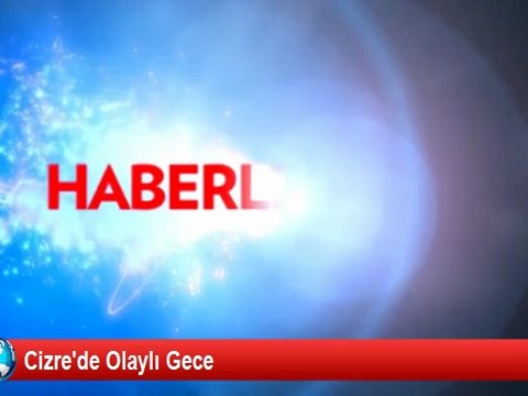 Cizre'de İzinsiz Gösteriye Polis Müdahalesi