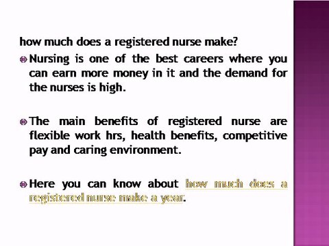 how much does a registered nurse make