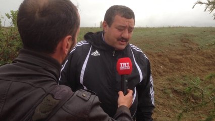 kelkit belediye başkanı Ünal Yılmaz  soma için ağaç dikti