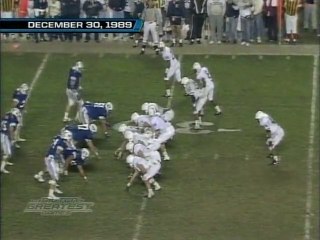 1989 Holiday Bowl Penn State vs BYU Part 2
