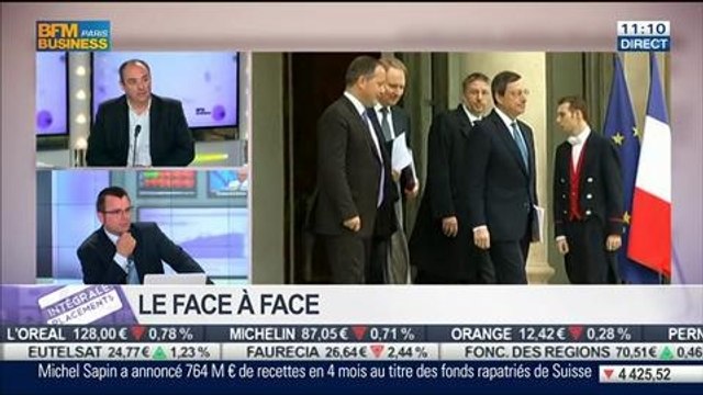 Olivier Delamarche VS Pierre Sabatier: Les marchés vont-ils pouvoir compter sur la BCE ?, dans Intégrale Placements – 19/05 1/2