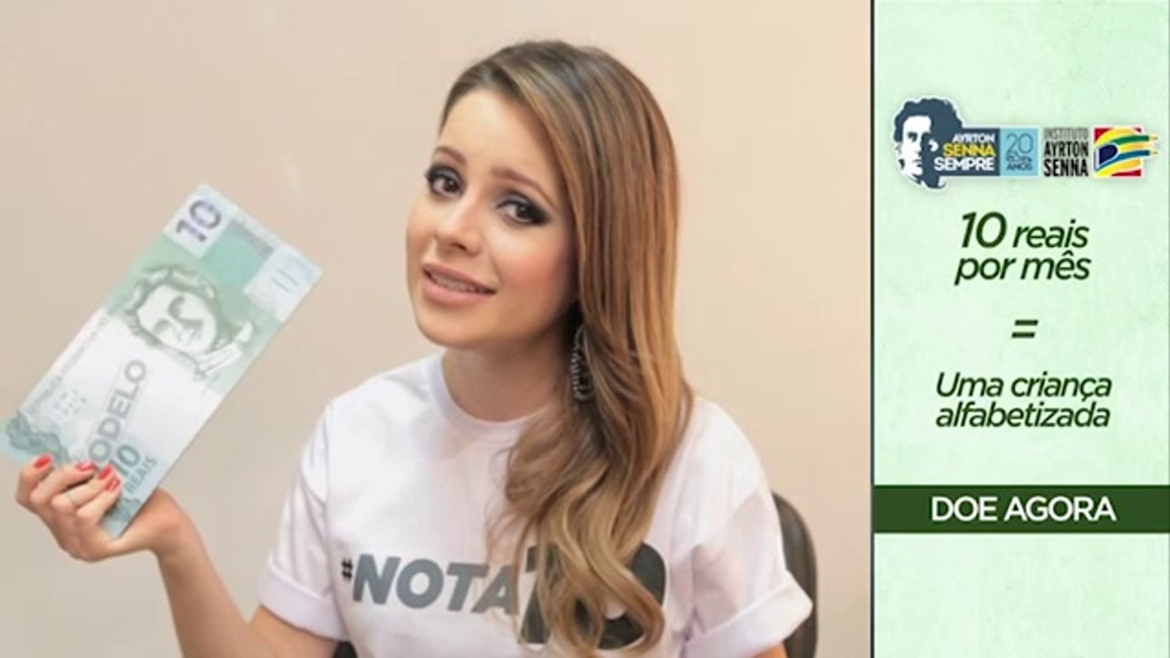 Sandy  Educação #NOTA 10