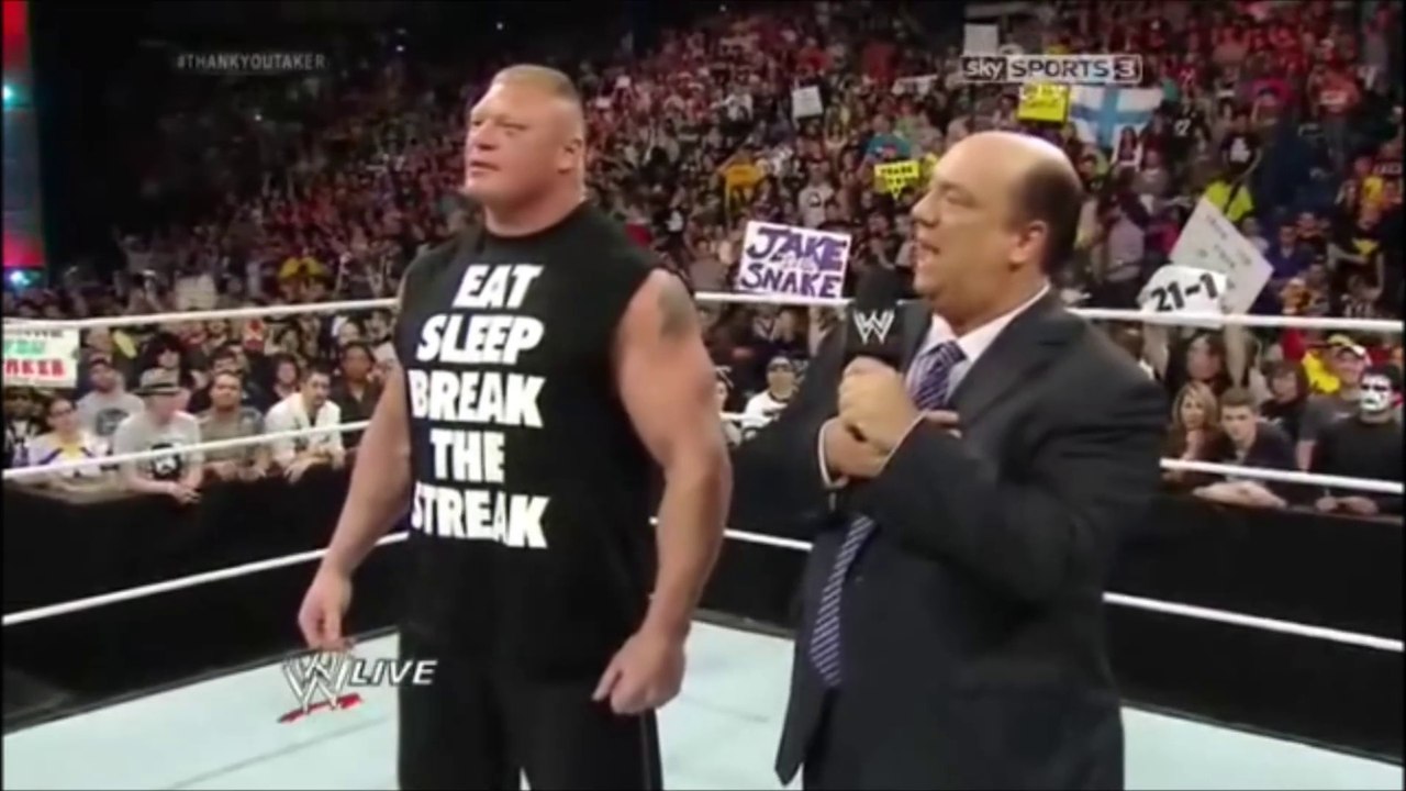 Brock Lesnar - The 1 in 21-1