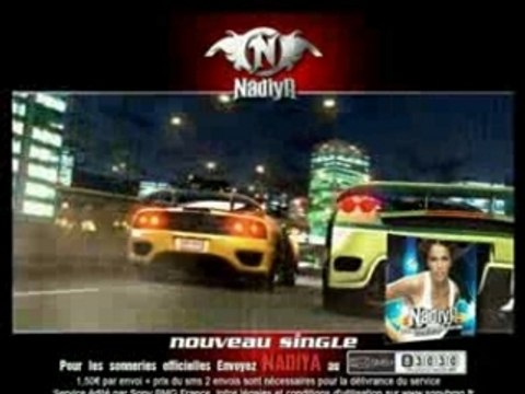 Pub-cd single tous ces mots de Nâdiya