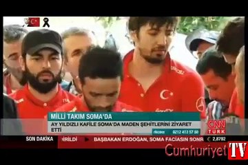 Gökhan Gönül, Soma'da gözyaşlarını tutamadı