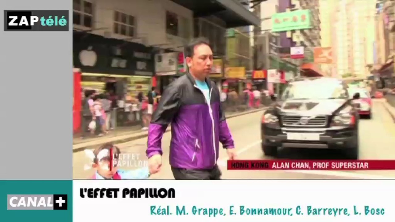 Zapping Télé du 19 mai 2014 - Les touristes Hongkongais considèrent la France comme un pays du tiers monde !