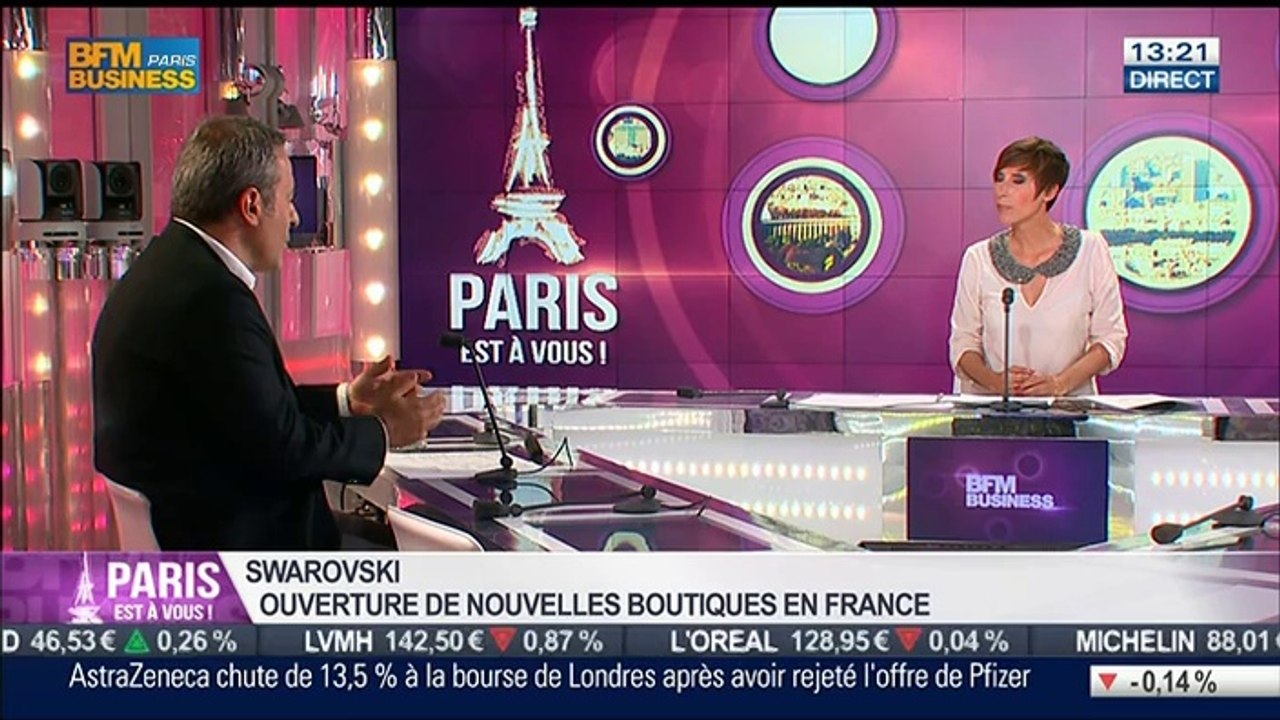 Le Paris de Jean-Jacques Sebbag, France Swarovski, dans Paris est à vous - 19/05