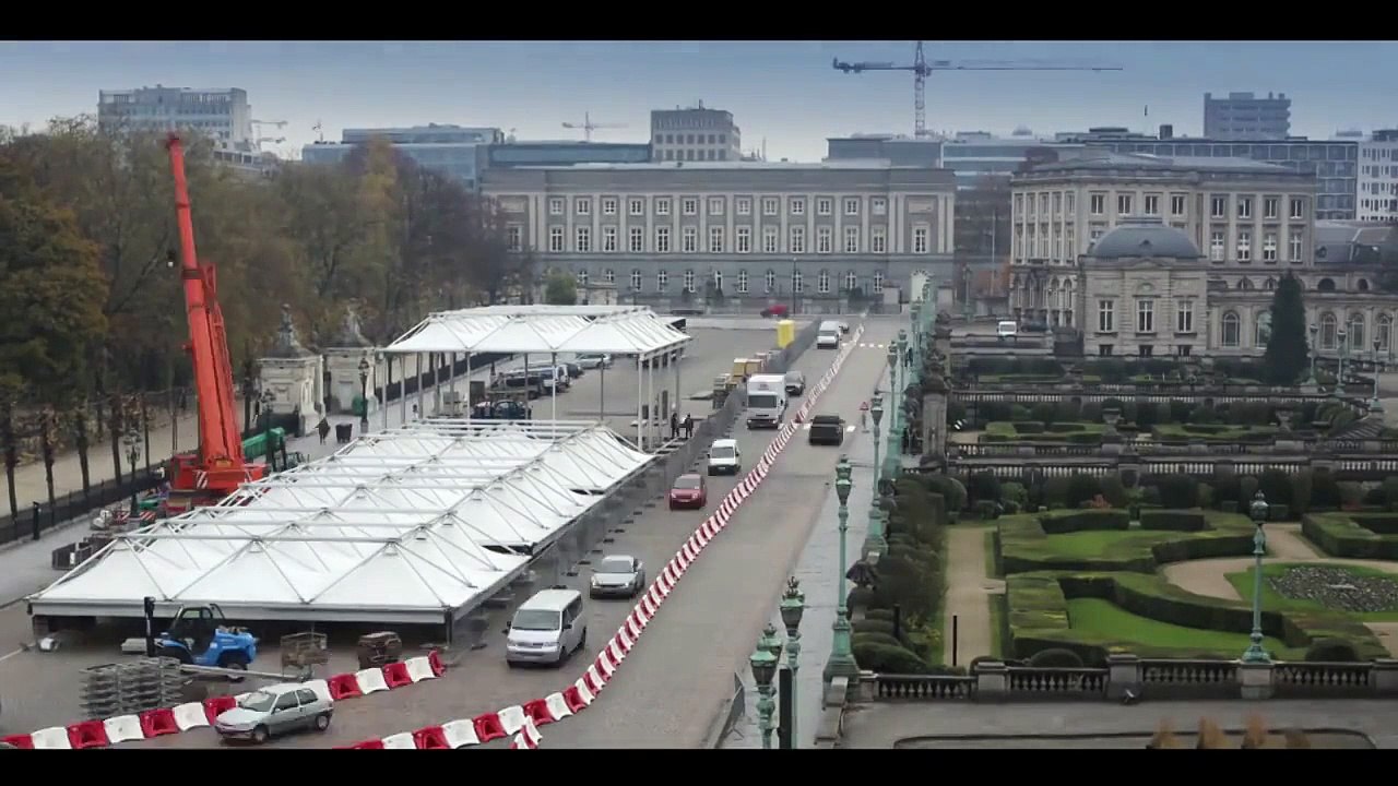 Brussels Ice Magic -  Making of - Brussels, Belgium
