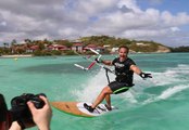 José Garcia kitesurfing in Martinique - Kitesurf