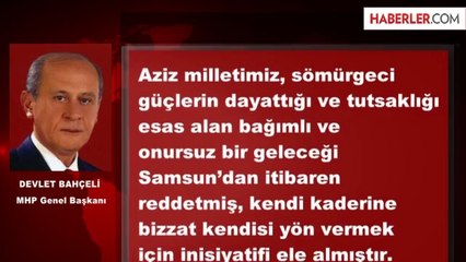 Bahçeli: Hiçbir Felaket Saflarımızı Bozamadı