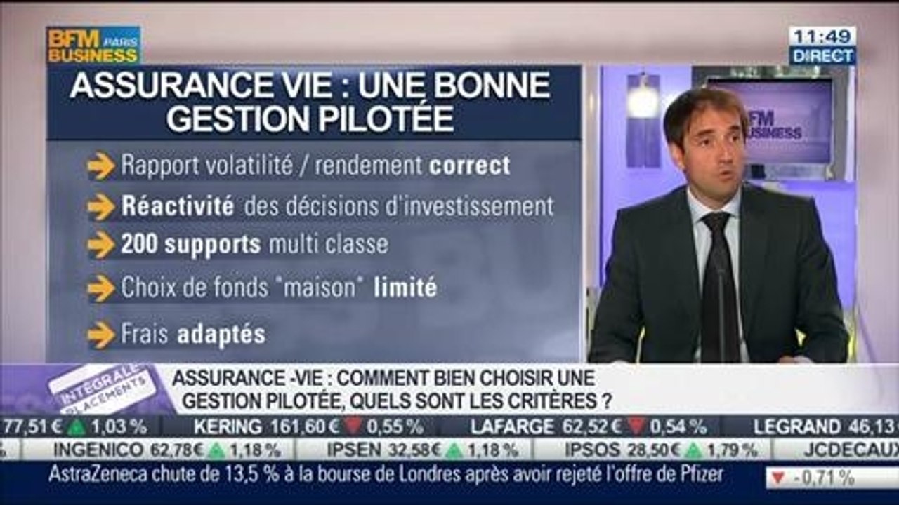 Comment gérer l'univers de l'assurance-vie ?: Philippe Gourdelier, dans Intégrale Placements – 19/05