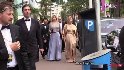 Exclu Vidéo : Alice Taglioni : Avant et pendant la montée des marches à Cannes ... elle assure !