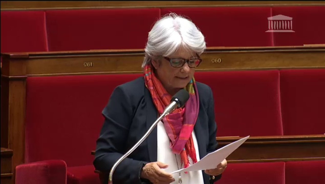 Gisèle Biémouret : intervention sur l'économie sociale et solidaire.